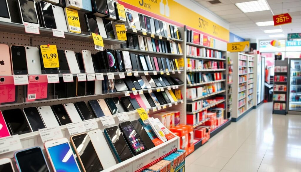 cell phones on sale at Dollar General