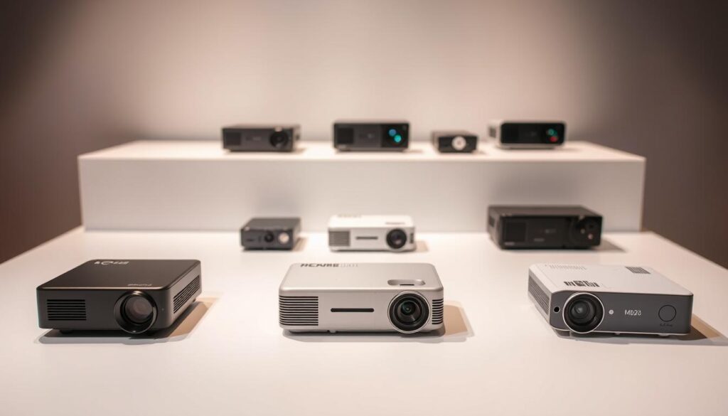 comparing cell phone projectors