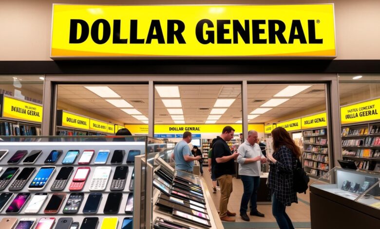 latest cell phone deals at dollar general